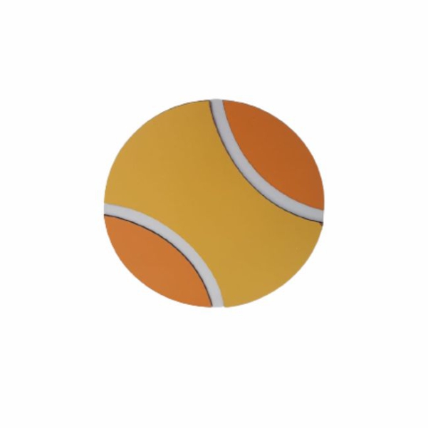 Esportes - Bola de tênis laranja